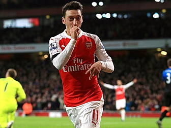 Arsenal Mesut Ozil's named...